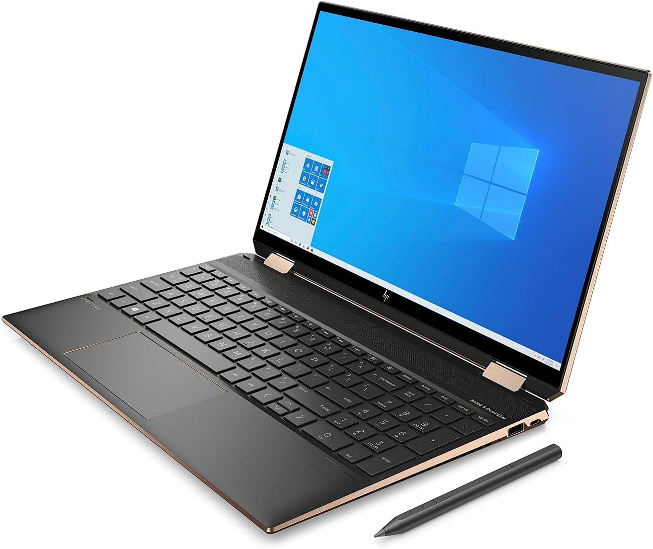 HP Spectre x360 15.6" 2-in-1 Laptop PC , Touch Screen, Intel i7, 8GB RAM, 512GD SSD, UHD, Nightfall Black